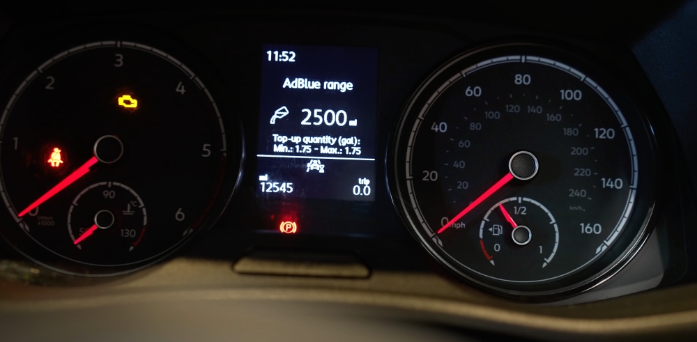 Adblue Light Still On After Filling Vw guides.camperking.co.uk